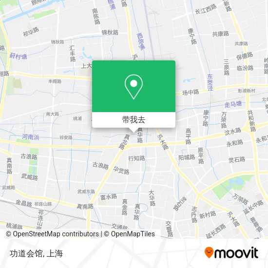 功道会馆地图