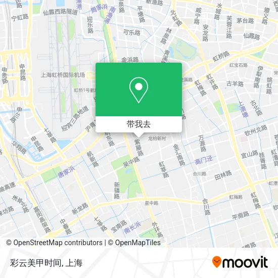 彩云美甲时间地图