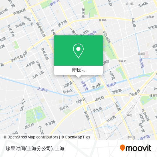 珍果时间(上海分公司)地图