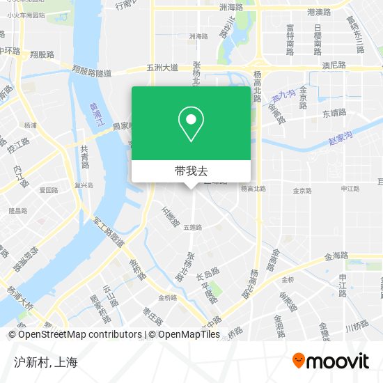 沪新村地图