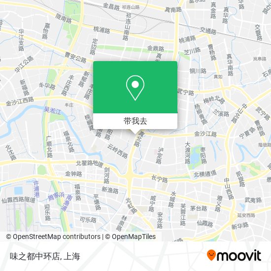 味之都中环店地图