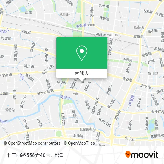 丰庄西路558弄40号地图