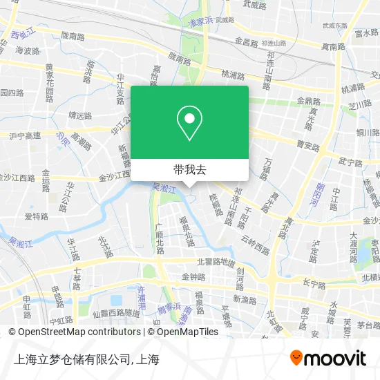 上海立梦仓储有限公司地图