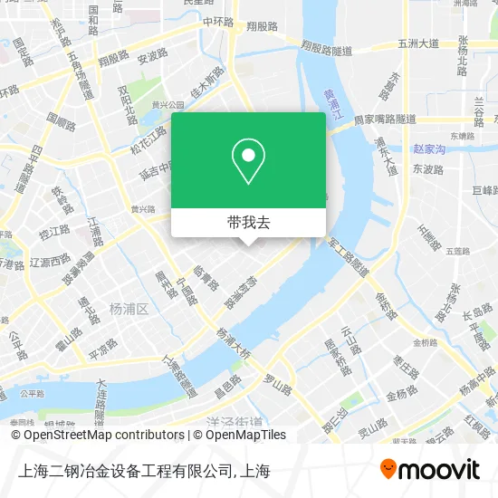 上海二钢冶金设备工程有限公司地图