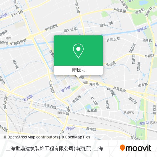 上海世鼎建筑装饰工程有限公司(南翔店)地图