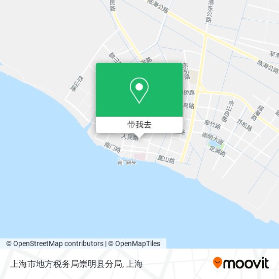 上海市地方税务局崇明县分局地图