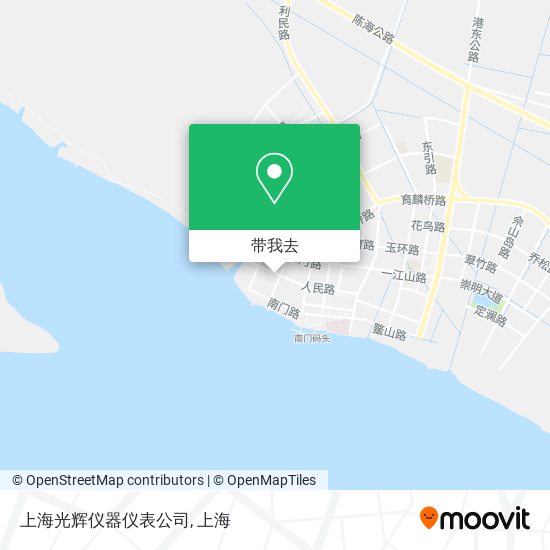 上海光辉仪器仪表公司地图