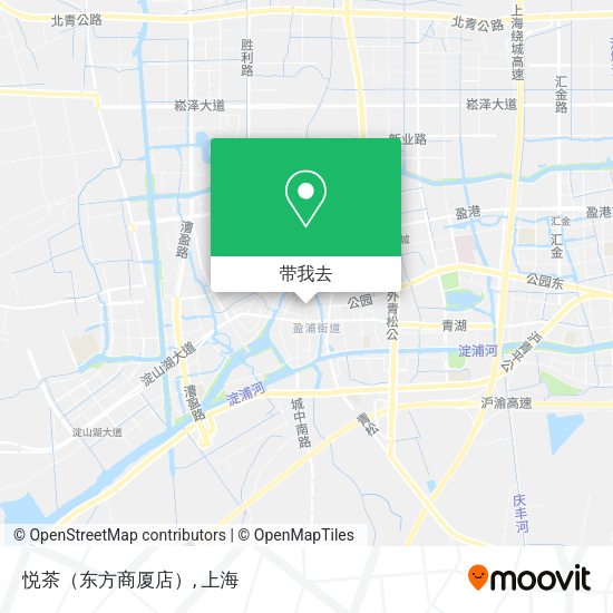 悦茶（东方商厦店）地图