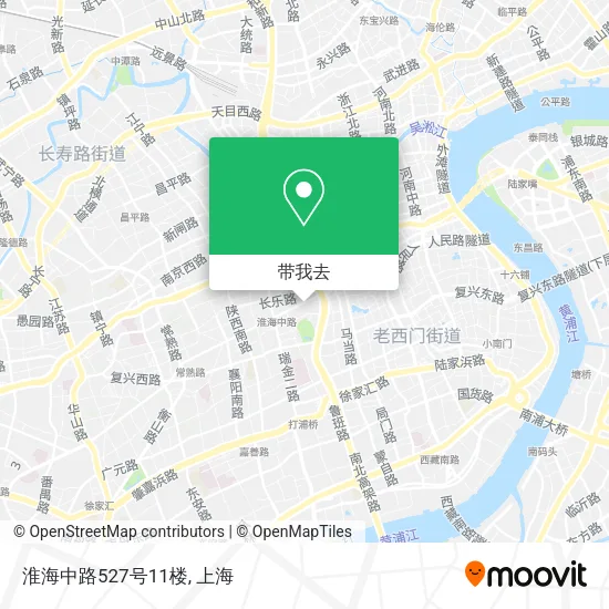 淮海中路527号11楼地图