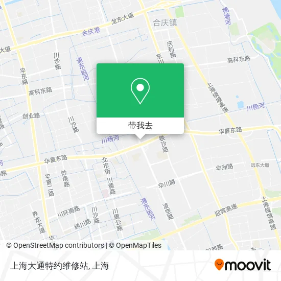 上海大通特约维修站地图