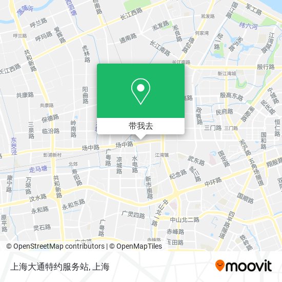 上海大通特约服务站地图