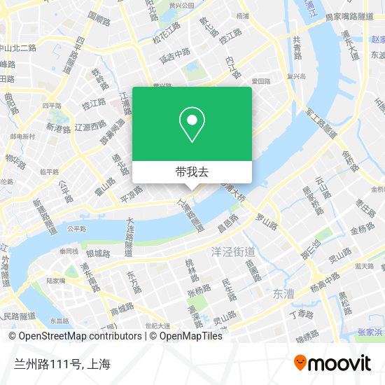 兰州路111号地图