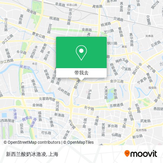 新西兰酸奶冰激凌地图