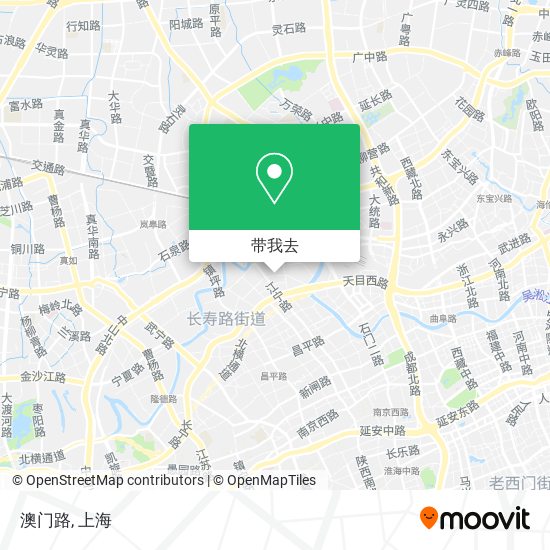 澳门路地图