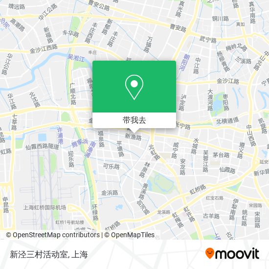 新泾三村活动室地图
