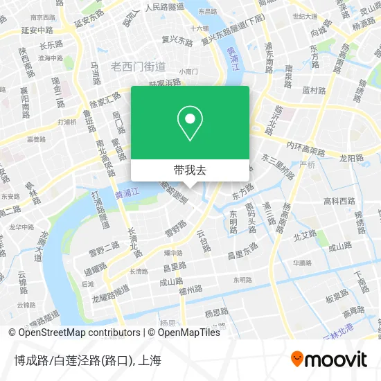 博成路/白莲泾路(路口)地图
