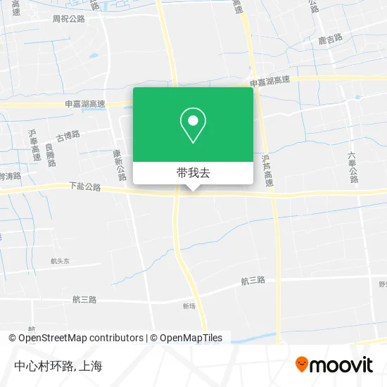中心村环路地图