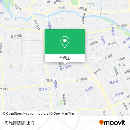 海维德酒店地图