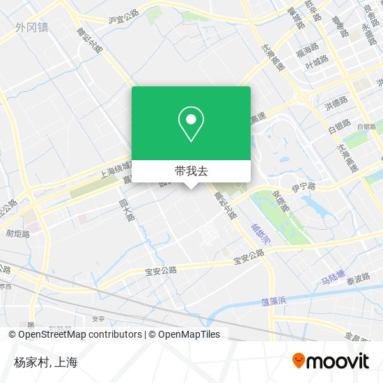 杨家村地图