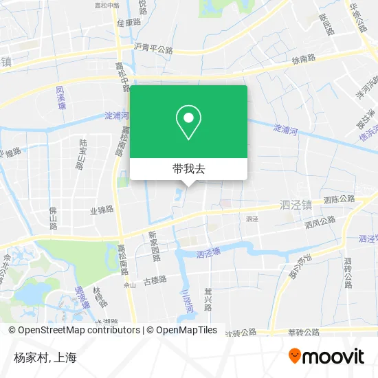 杨家村地图