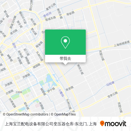上海宝兰配电设备有限公司变压器仓库-东北门地图