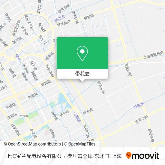 上海宝兰配电设备有限公司变压器仓库-东北门地图
