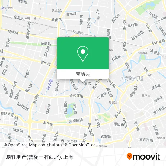 易轩地产(曹杨一村西北)地图