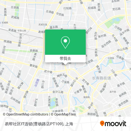 易帮社区IT连锁(曹杨路店PT109)地图