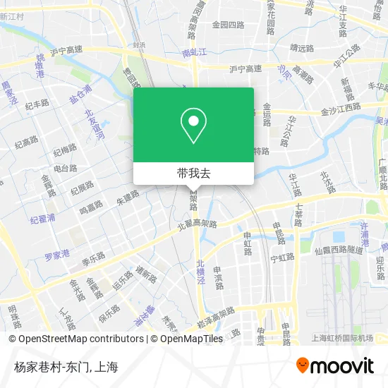 杨家巷村-东门地图