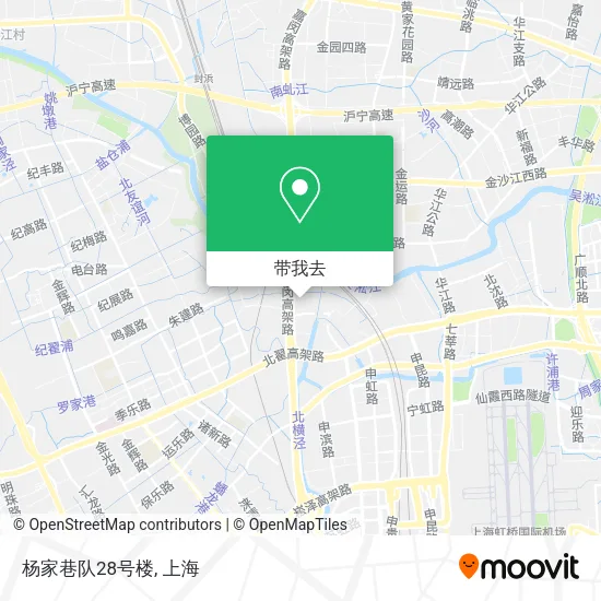 杨家巷队28号楼地图