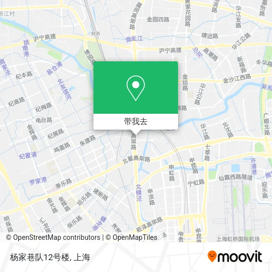 杨家巷队12号楼地图