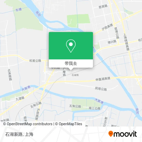 石湖新路地图