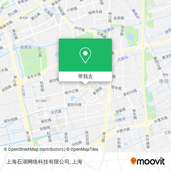 上海石湖网络科技有限公司地图