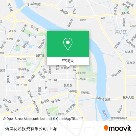 菊屋花艺投资有限公司地图