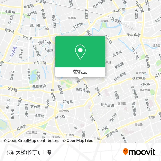 长新大楼(长宁)地图
