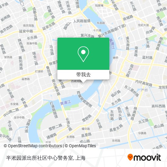 半淞园派出所社区中心警务室地图
