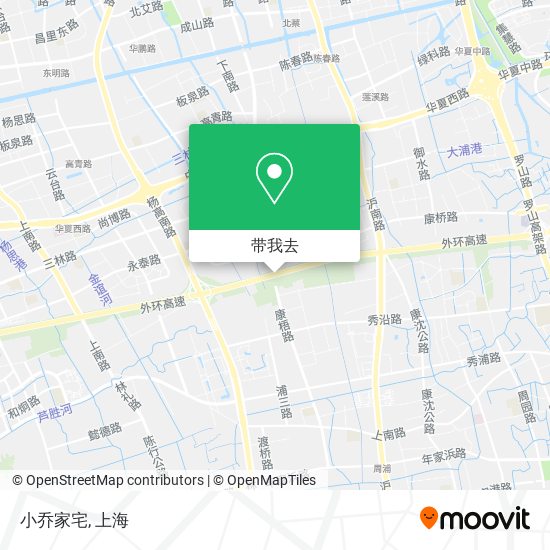 小乔家宅地图