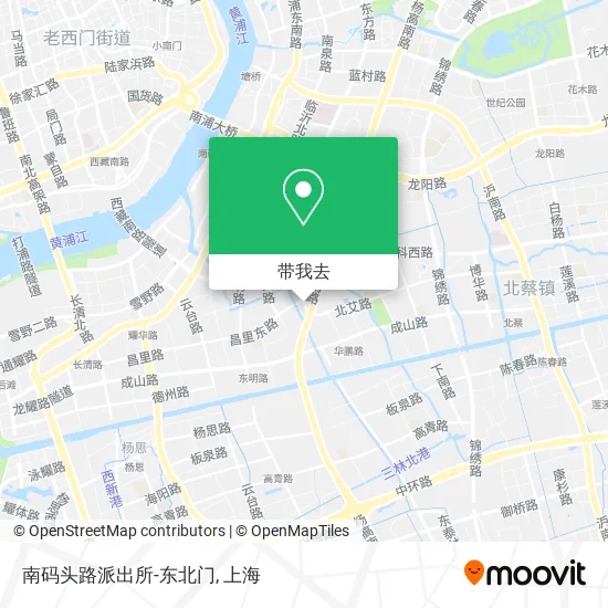 南码头路派出所-东北门地图
