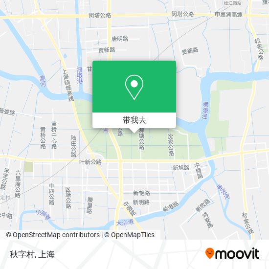 秋字村地图