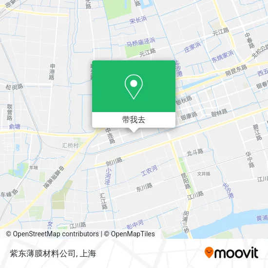紫东薄膜材料公司地图