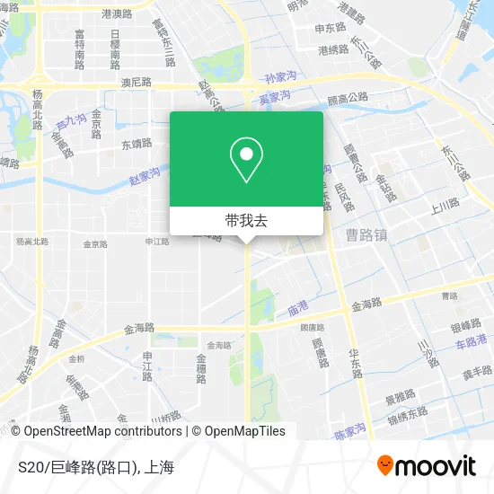 S20/巨峰路(路口)地图