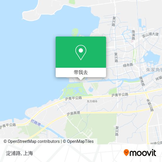 淀浦路地图