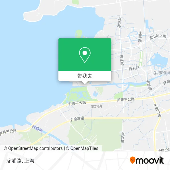 淀浦路地图