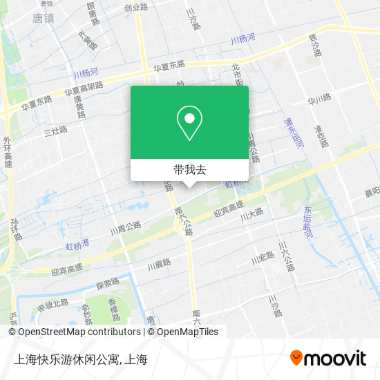 上海快乐游休闲公寓地图