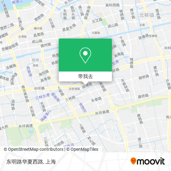 东明路华夏西路地图