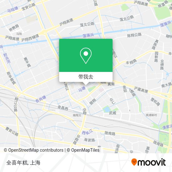 全喜年糕地图
