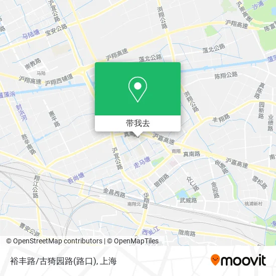 裕丰路/古猗园路(路口)地图