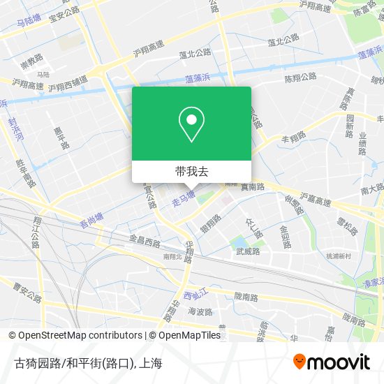 古猗园路/和平街(路口)地图