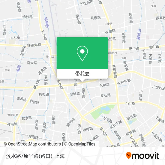 汶水路/原平路(路口)地图
