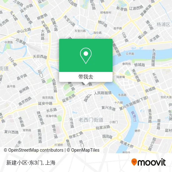 新建小区-东3门地图
